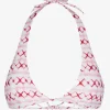 Heidi Klein Penida Padded Halter Bikini Top - Pink Sale