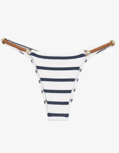ViX Paula Hermanny Perrine Dri Bikini Pant - Stripe New