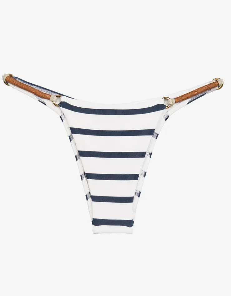 ViX Paula Hermanny Perrine Dri Bikini Pant - Stripe New