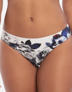 Jets Picturesque Regular Bikini Bottom - Ink White Best