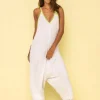 Pitusa Pima Jumpsuit - White Outlet