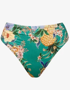 Lidea Pineapple Sea High Waist Bikini Pant - Tropical Breeze Best