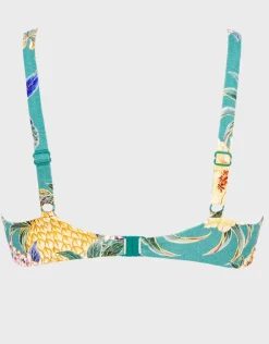 Lidea Pineapple Sea Underwired Bikini Top - Tropical Breeze Sale