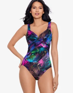 Miraclesuit Pixel Palmas Revele Swimsuit - Multi Sale