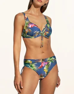 Lidea Plunge Adjustable Bikini Pant - Indigo Rainbow Sale