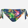 Lidea Plunge Tie Side Bikini Pant - Indigo Rainbow Online