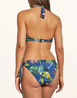 Lidea Plunge Tie Side Bikini Pant - Indigo Rainbow Online