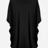 Charmline Poncho Tunic - Black New