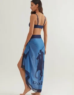 Polo Ralph Lauren Pony Long Pareo - Periwinkle Best