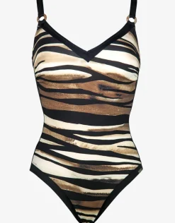 Charmline Pool Safari Underwired Swimsuit - Animal Outlet