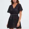 Nuria Ferrer Portofino Mini Dress - Black Hot