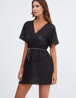 Nuria Ferrer Portofino Mini Dress - Black Hot
