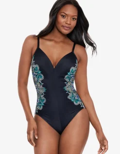 Miraclesuit Precioso Temptation Swimsuit - Black Outlet