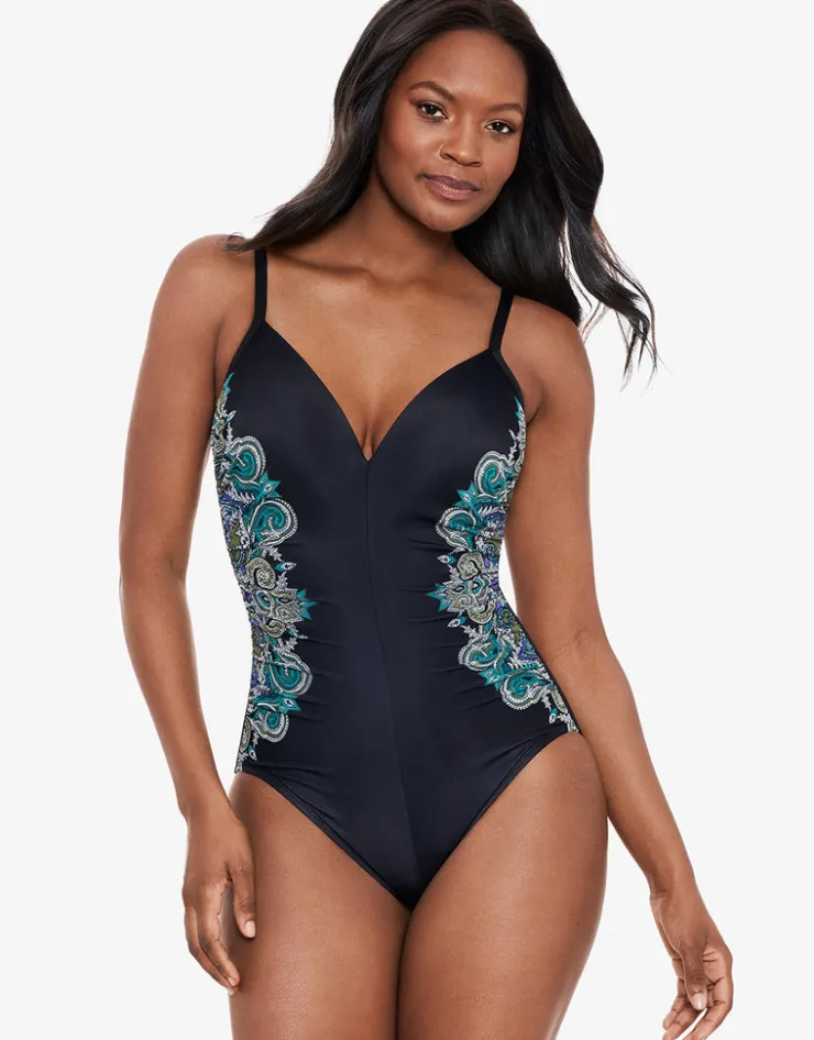 Miraclesuit Precioso Temptation Swimsuit - Black Outlet