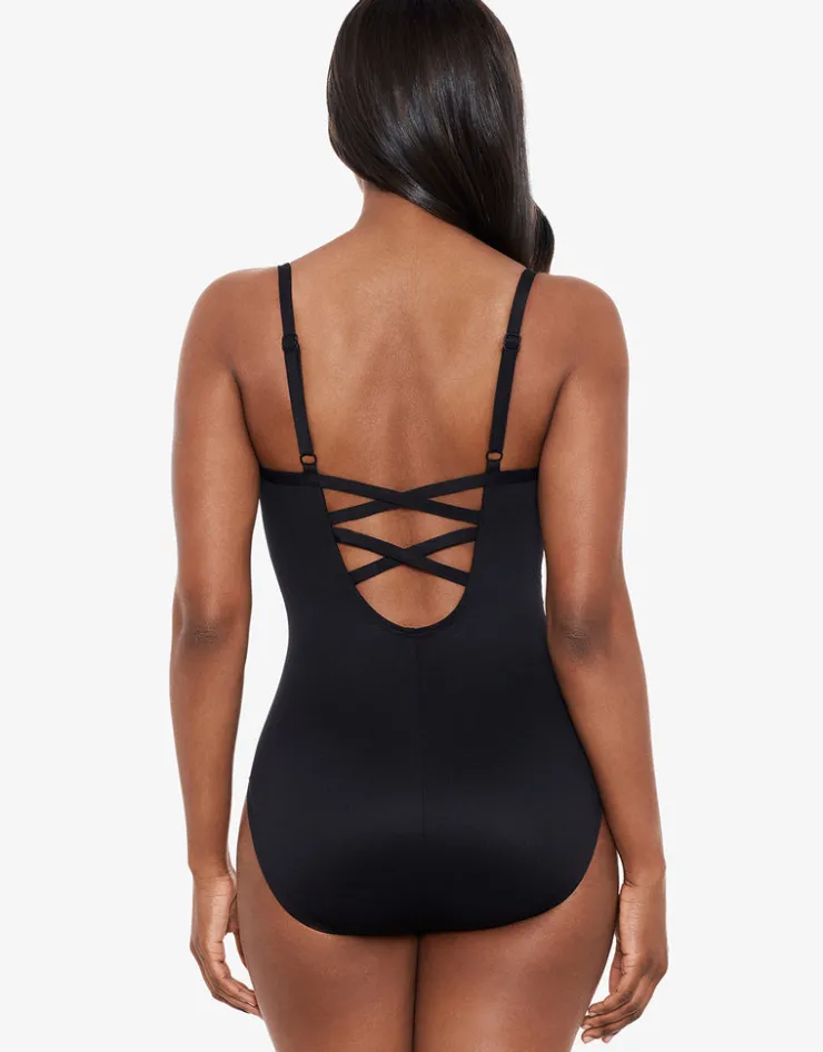 Miraclesuit Precioso Temptation Swimsuit - Black Outlet