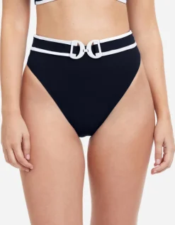 Gottex Profile California Girl Belted Bikini Pant - Black Outlet