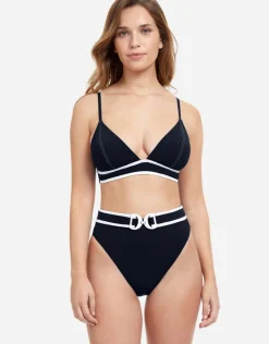 Gottex Profile California Girl Belted Bikini Pant - Black Outlet