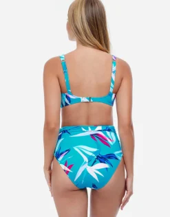 Gottex Profile Paradise D Cup Bikini Top - Turquoise Hot