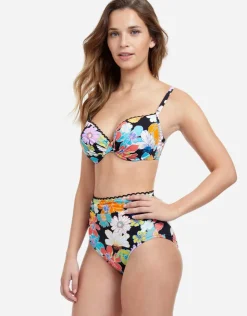 Gottex Profile Rising Sun High Waist Bikini Pant - Black Online