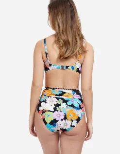 Gottex Profile Rising Sun High Waist Bikini Pant - Black Online