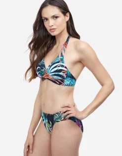 Gottex Profile Tropico Halter Bikini Top - Black Best