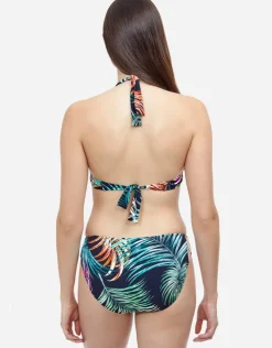 Gottex Profile Tropico Halter Bikini Top - Black Best