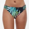 Gottex Profile Tropico Ruched Bikini Pant - Black Discount