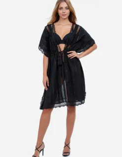 Gottex Profile Tutti Frutti Dress - Black Outlet