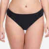 Gottex Profile Tutti Frutti Ruched Side Bikini Pant - Black Outlet