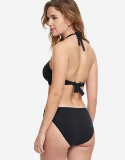 Gottex Profile Tutti Frutti Ruched Side Bikini Pant - Black Outlet