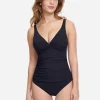 Gottex Profile Tutti Frutti Underwired V Neck Swimsuit - Black Outlet