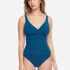 Gottex Profile Tutti Frutti V Neck Swimsuit - Petrol Online