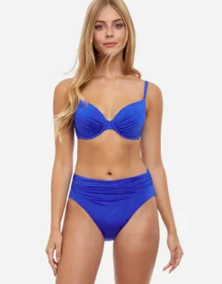 Gottex Profile Under My Skin Underwired D Cup Bikini Top - Royal Blue Discount