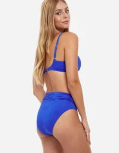 Gottex Profile Under My Skin Underwired D Cup Bikini Top - Royal Blue Discount