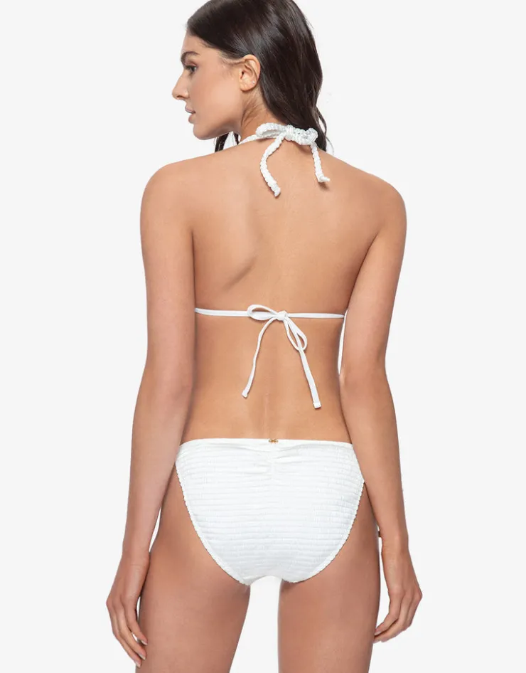 PQ Swim Pure Detail Tri Bikini Top - White Hot