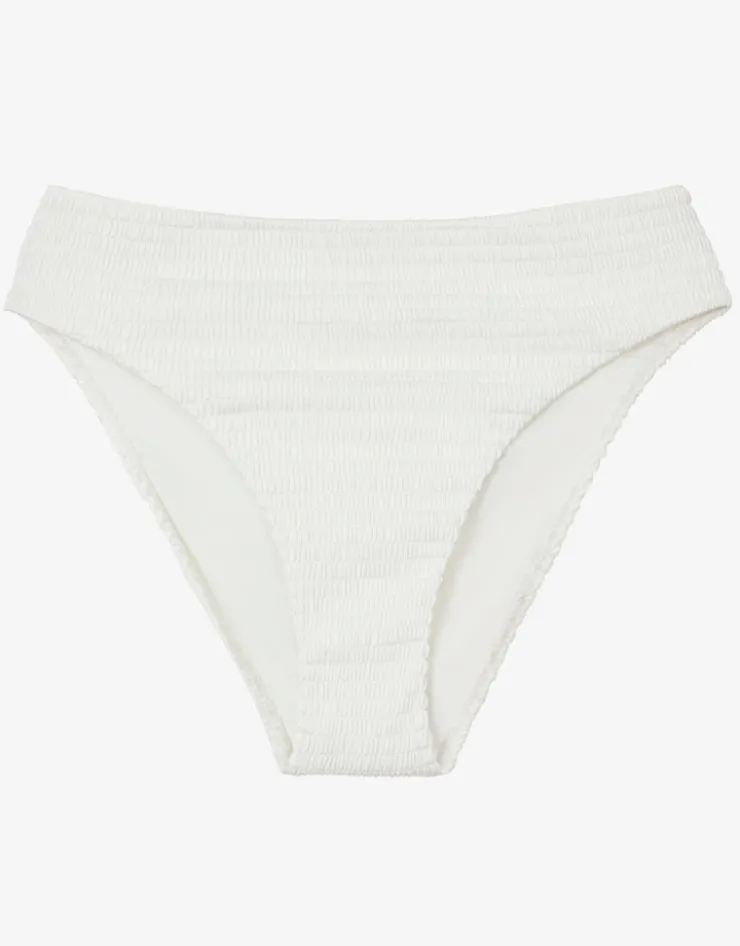 PQ Swim Pure Hillary High Waist Bikini Pant - White Outlet