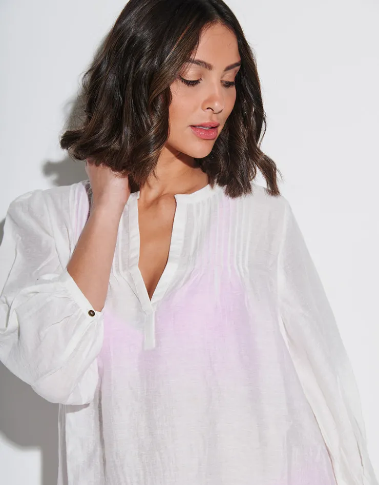 Maryan Mehlhorn Radiance Tunic - White Outlet