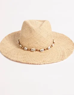 Seafolly Raffia Cowgirl Hat - Natural Best