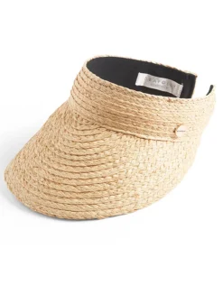 Seafolly Raffia Visor - Natural Fashion