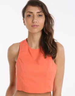Seafolly Rails Top - Nectarine Clearance