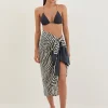 ViX Paula Hermanny Ravine Printed Sarong - Stripe Best