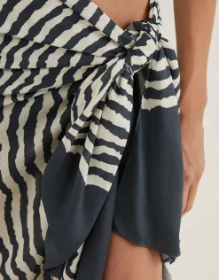 ViX Paula Hermanny Ravine Printed Sarong - Stripe Best