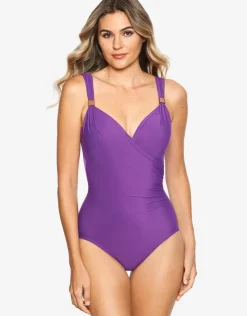 Miraclesuit Razzle Dazzle Siren Swimsuit - Orchid Discount