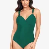 Miraclesuit Razzle Dazzle Siren Swimsuit - Malachite Green New