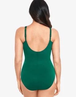 Miraclesuit Razzle Dazzle Siren Swimsuit - Malachite Green New
