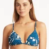 Sea Level Retreat Tri Bikini Top - Lagoon Online