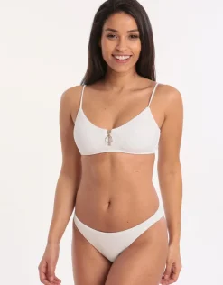 Watercult Retro Purity Bikini Bottom - White Online