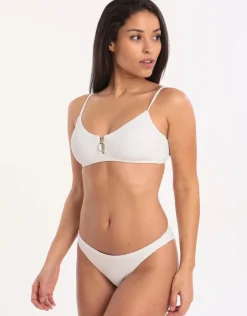 Watercult Retro Purity Bikini Bottom - White Online