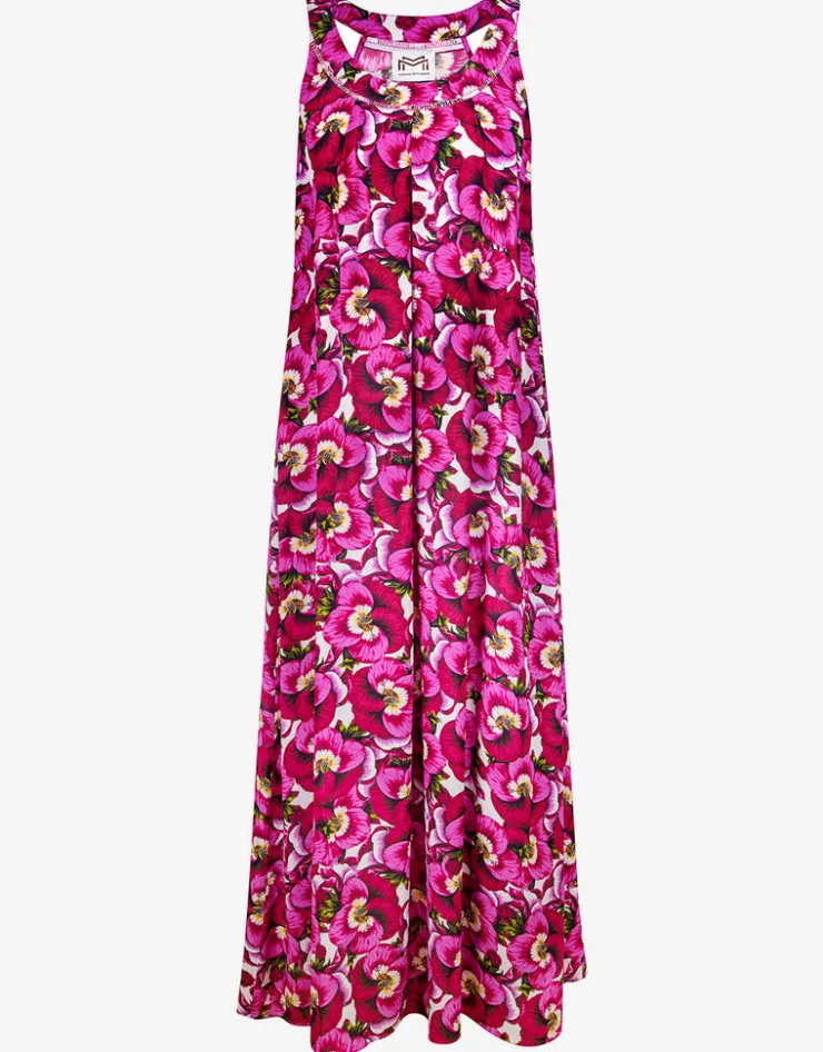 Maryan Mehlhorn Revelation Maxi Dress - Pansy Pink Clearance