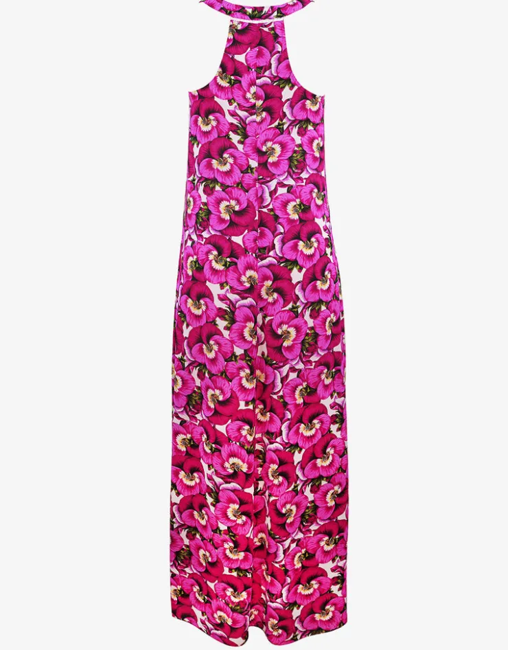 Maryan Mehlhorn Revelation Maxi Dress - Pansy Pink Clearance